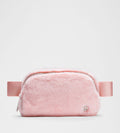 Everywhere Belt Bag Plush Fleece COLOR strawberry milkshake