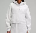 Scuba Oversized Half-Zip Hoodie