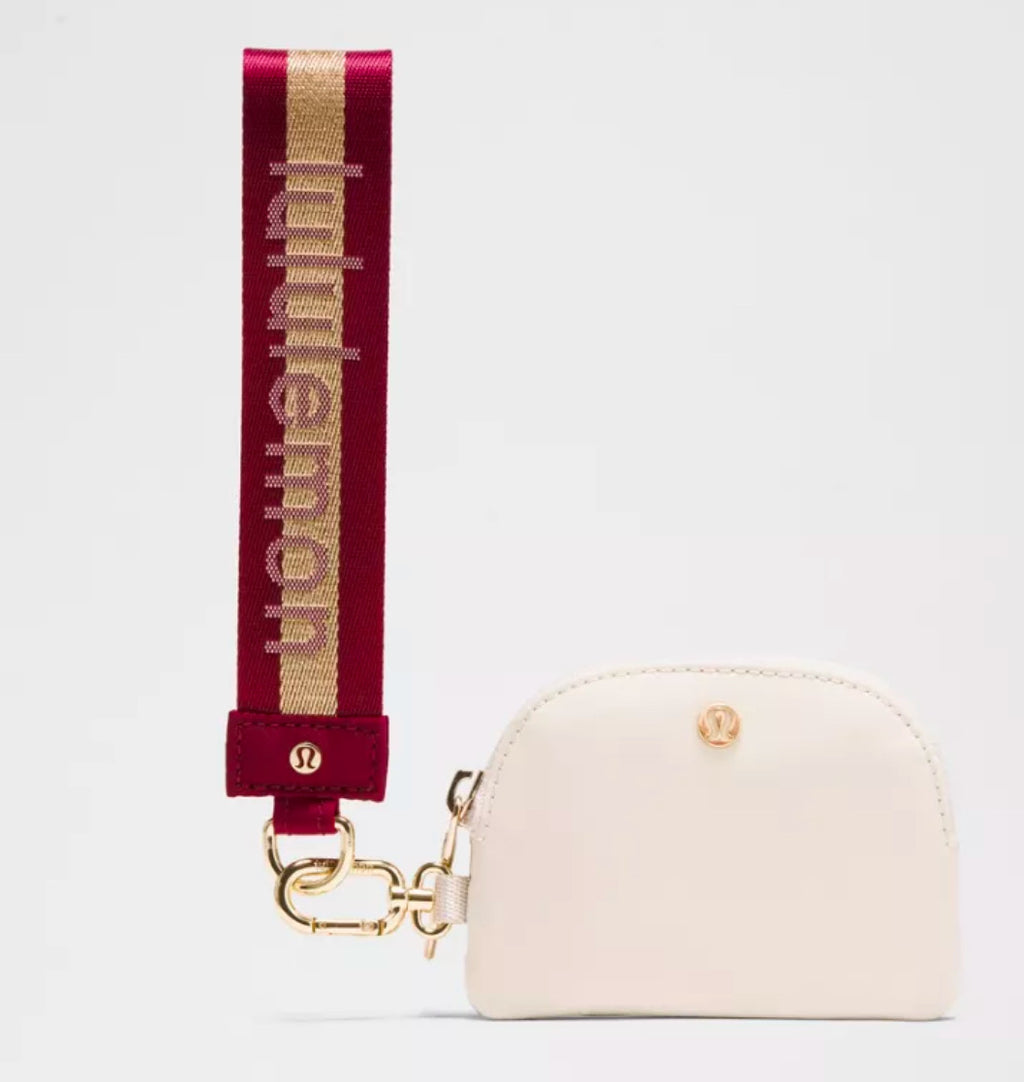 athletica Mini bag Keychain Wallet Set