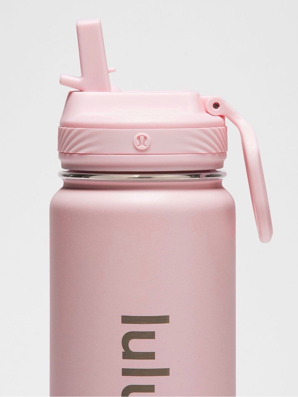 TAGS Pink Water Bottle Back to Life Sport 24oz Straw Lid