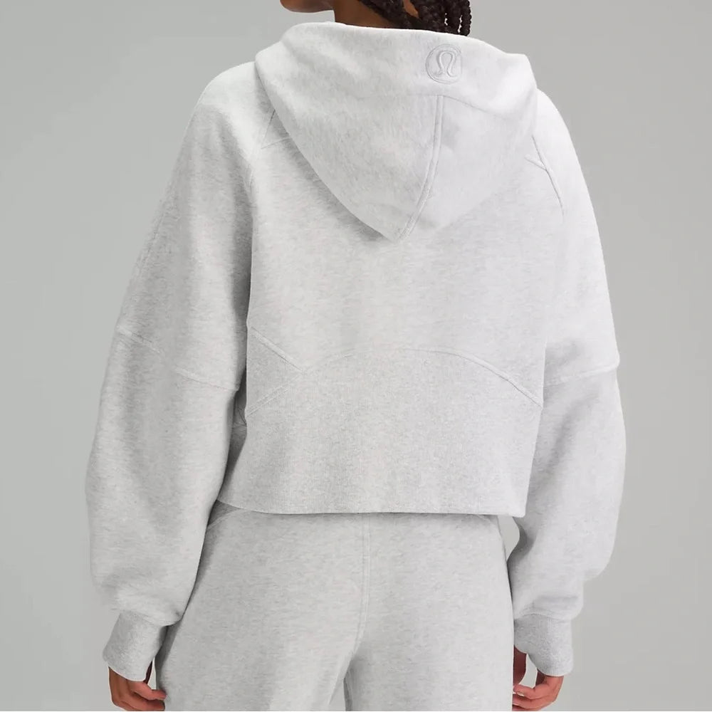 Scuba Oversized Half-Zip Hoodie