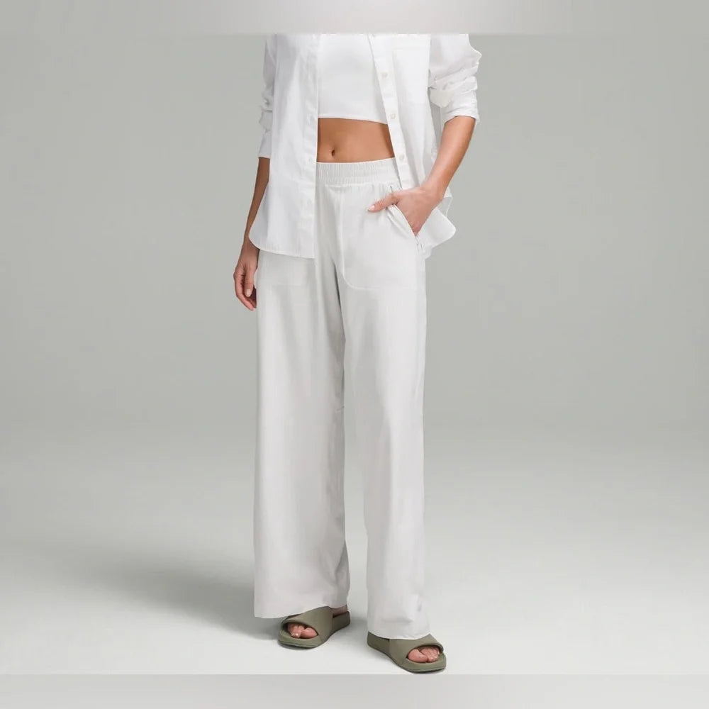 SWIFT MID RISE WIDE LEG pant