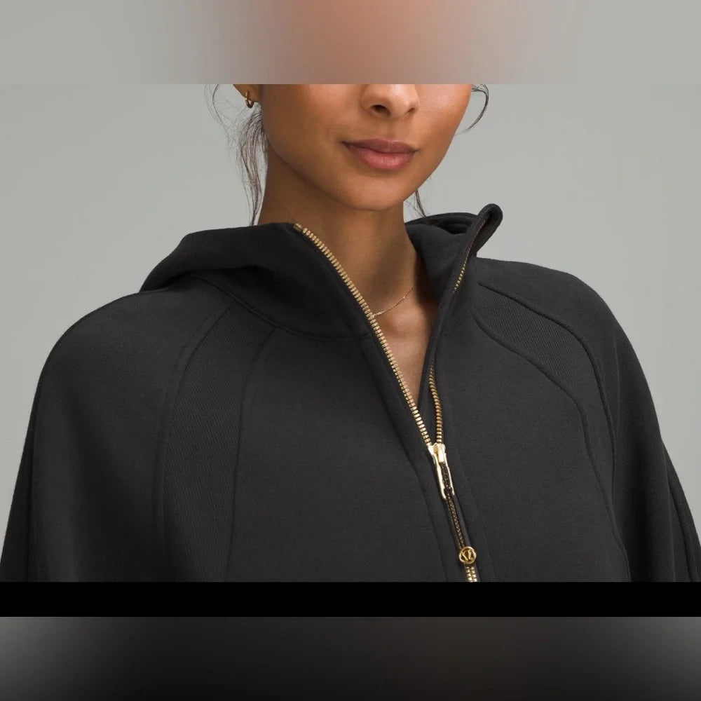 Scuba Oversized Half-Zip Hoodie
