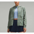 hood lite jacket Grey Eucalyptus