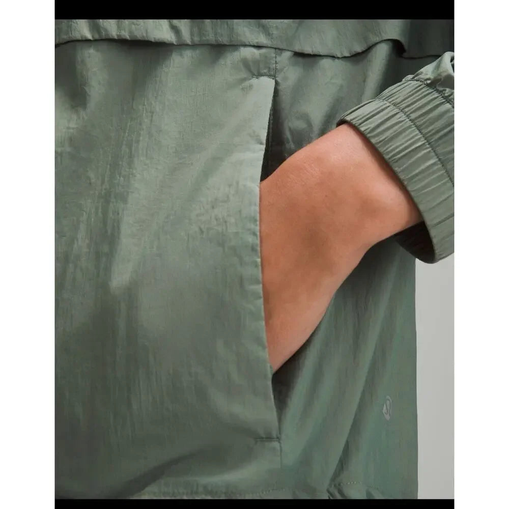 hood lite jacket Grey Eucalyptus