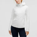 Women's White Hooded Jacket