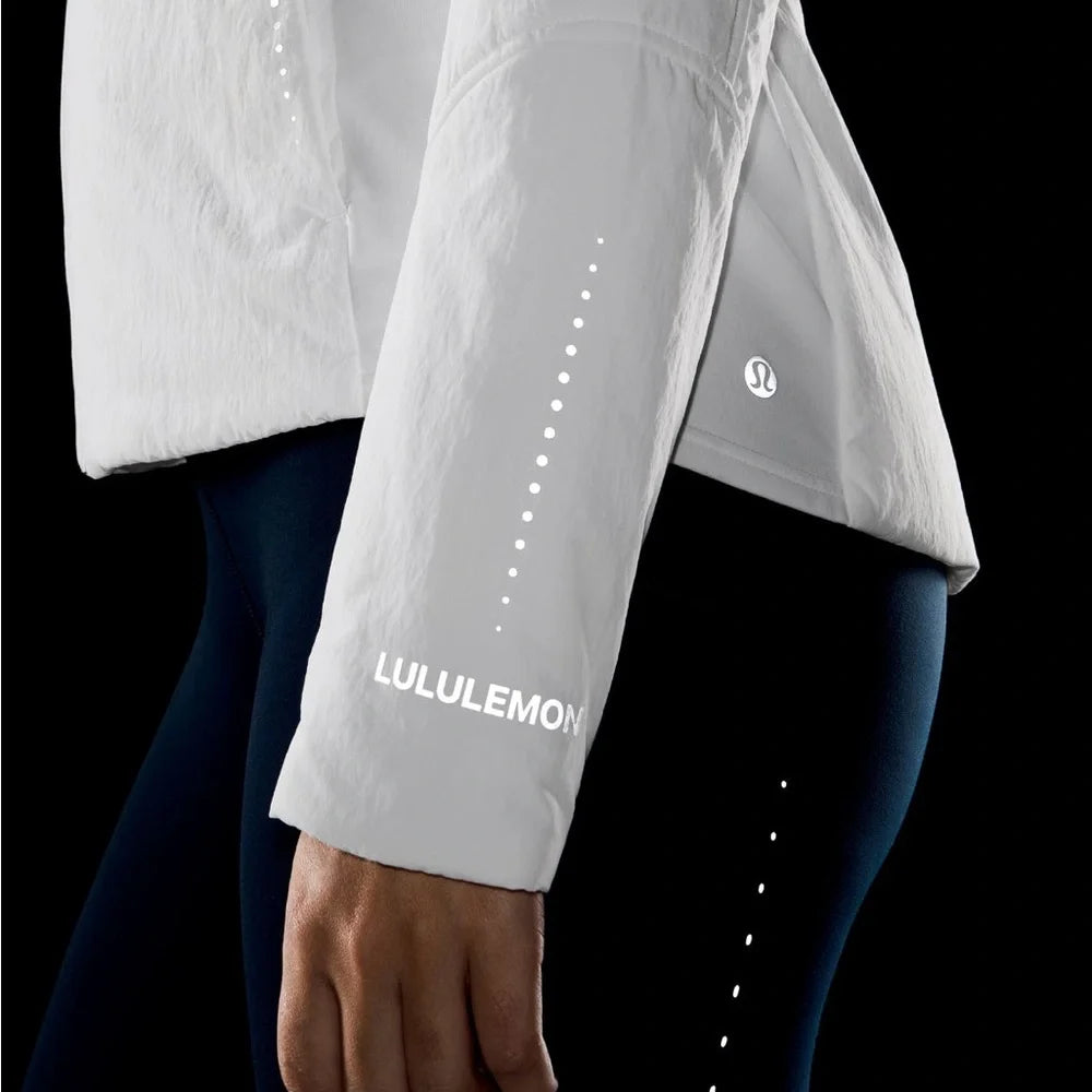 Women's White Hooded Jacket