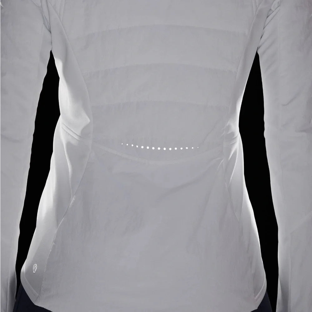 Women's White Hooded Jacket