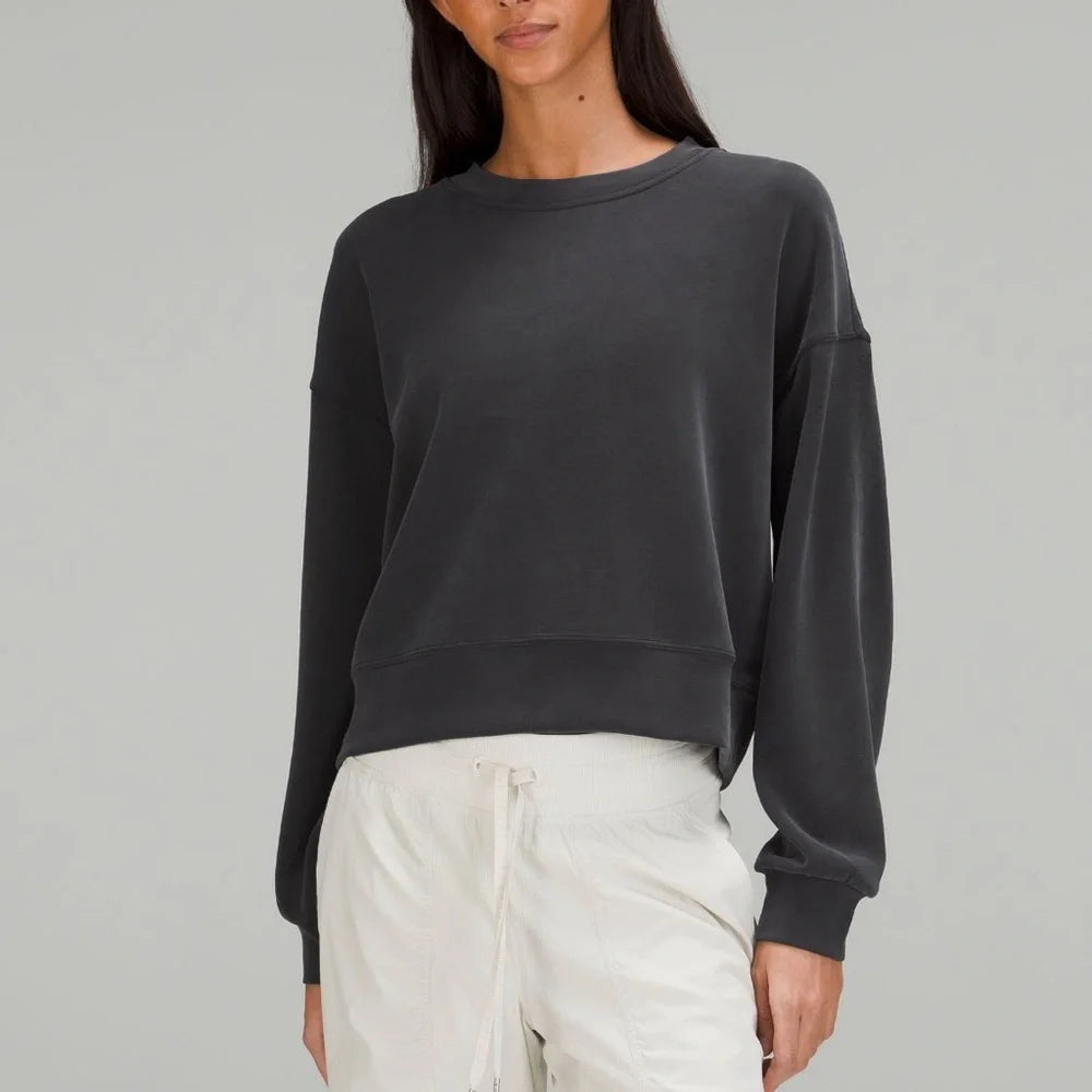 Perfectly Oversized Cropped Crew