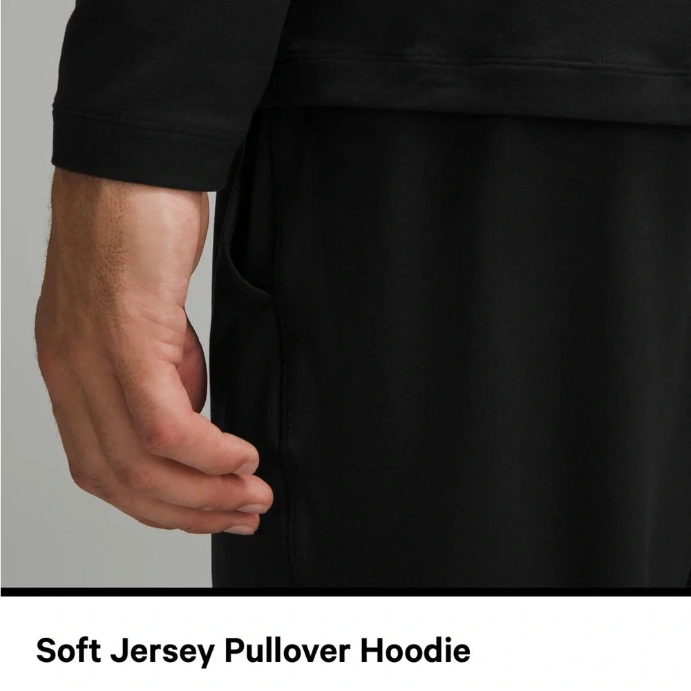 Soft Jersey Pullover Hoodie MEN