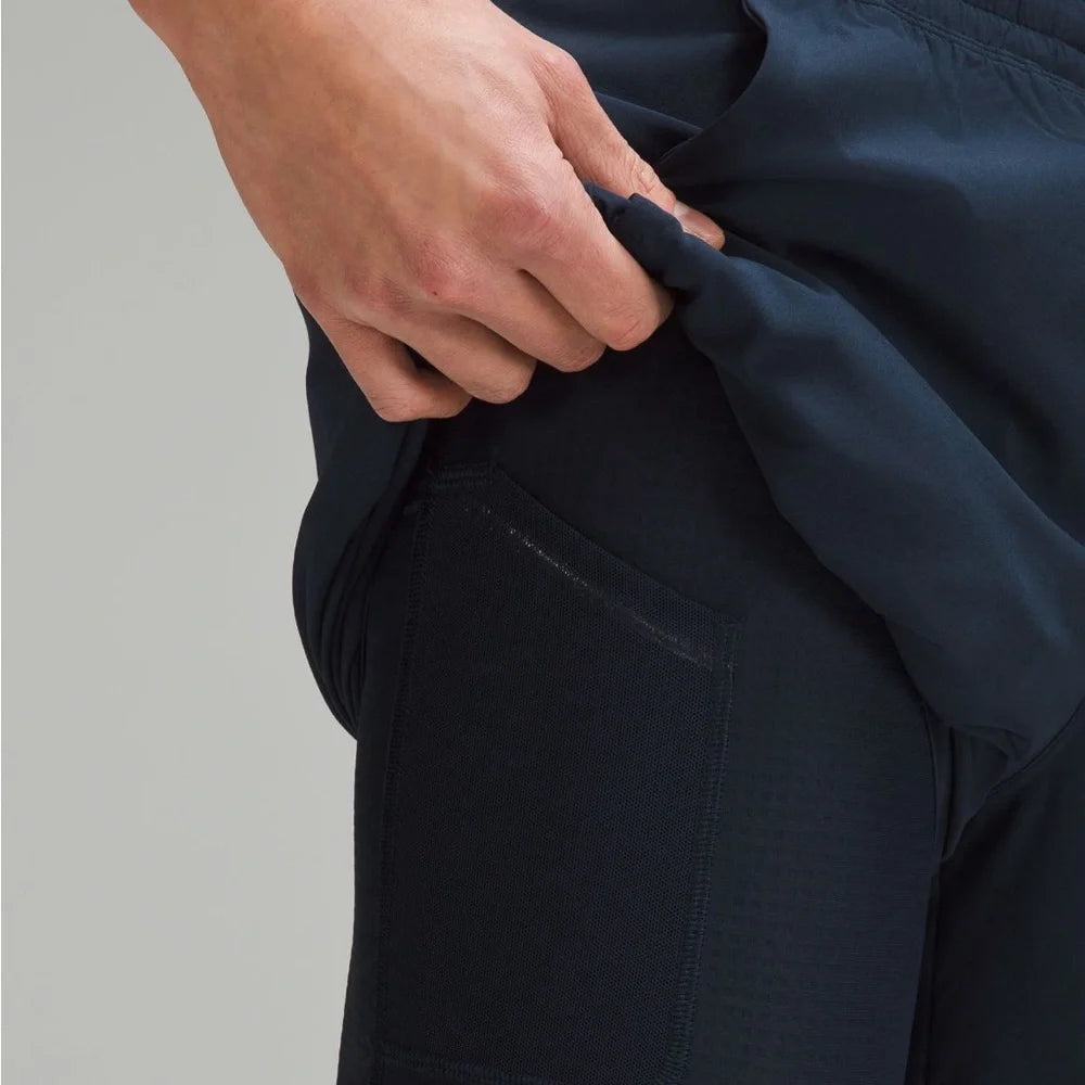 Pace Breaker Lined Short 7" Men's Black Athletic