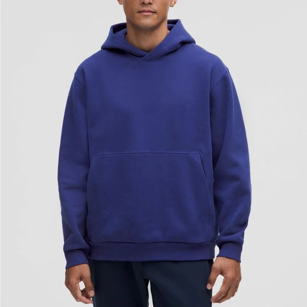 Steady State Pullover Hoodie Color Larkspur