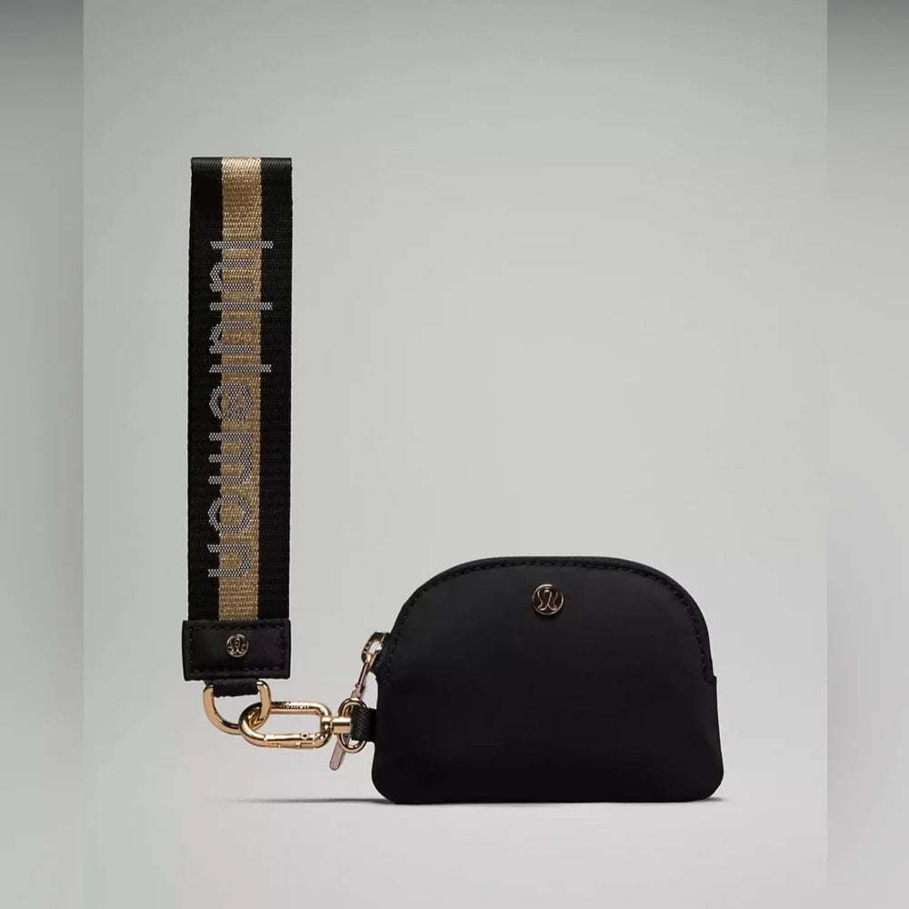 Dual Pouch Wristlet.